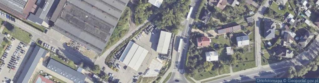Zdjęcie satelitarne Radomska ul.