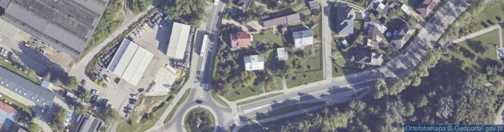 Zdjęcie satelitarne Radomska ul.