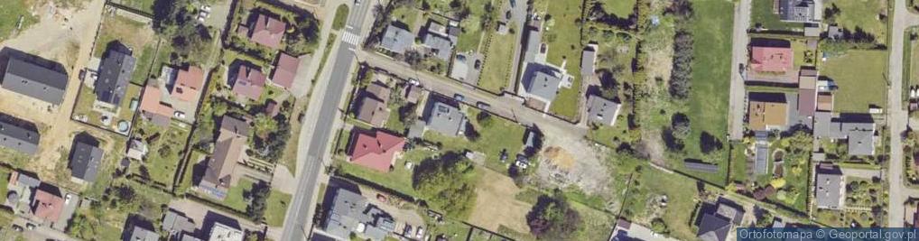 Zdjęcie satelitarne Radzionkowska ul.