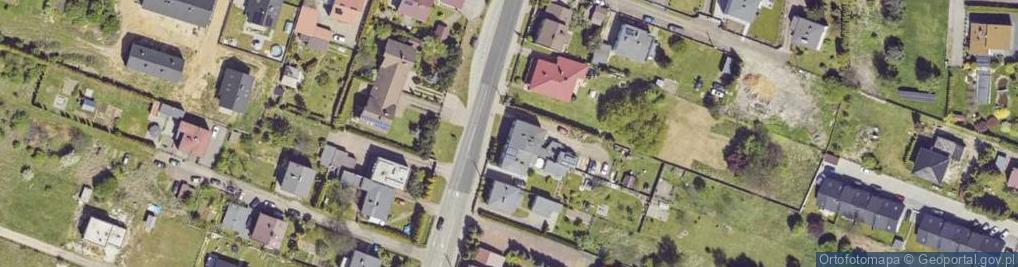 Zdjęcie satelitarne Radzionkowska ul.