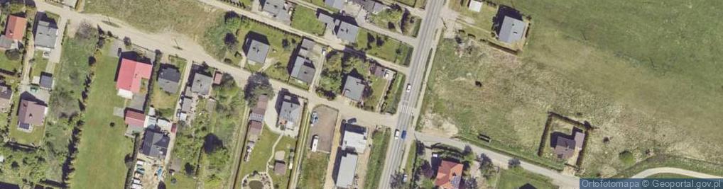 Zdjęcie satelitarne Radzionkowska ul.