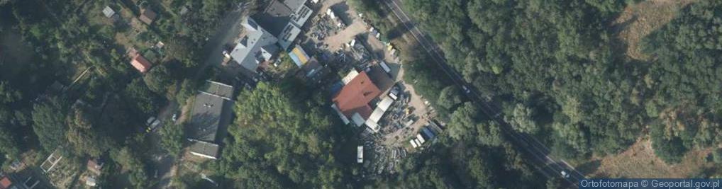 Zdjęcie satelitarne Radosna ul.