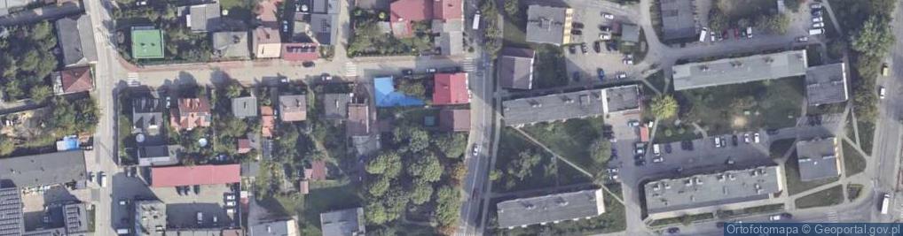 Zdjęcie satelitarne Radomska ul.