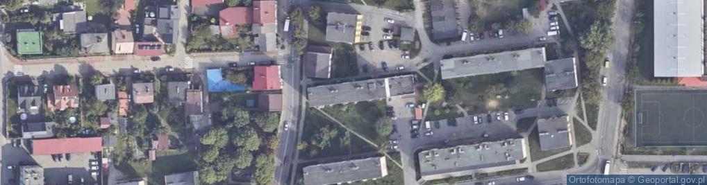 Zdjęcie satelitarne Radomska ul.