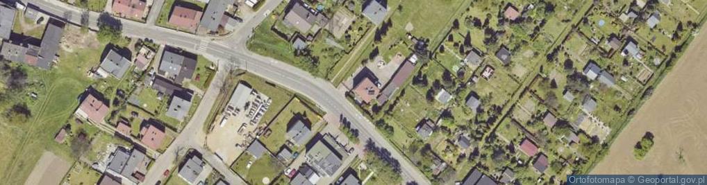 Zdjęcie satelitarne Radzionkowska ul.