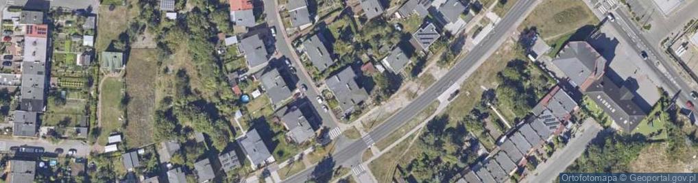 Zdjęcie satelitarne Radiowa ul.