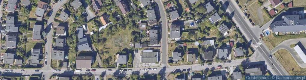 Zdjęcie satelitarne Radiowa ul.