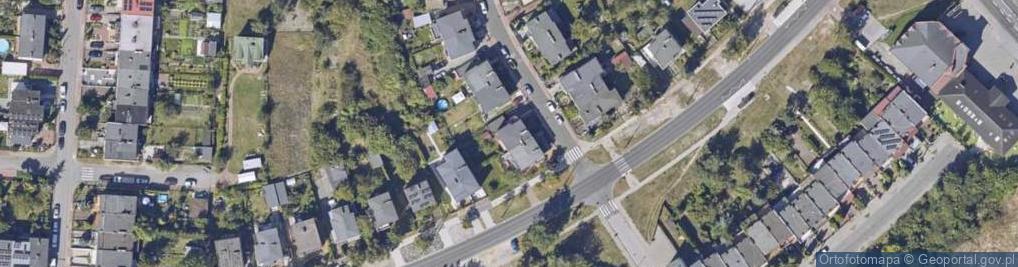 Zdjęcie satelitarne Radiowa ul.
