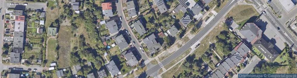 Zdjęcie satelitarne Radiowa ul.
