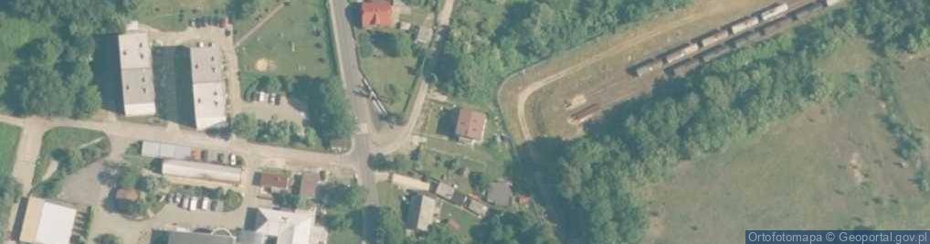 Zdjęcie satelitarne Rafineryjna ul.