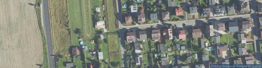 Zdjęcie satelitarne Radosna ul.