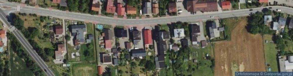 Zdjęcie satelitarne Raciborska ul.