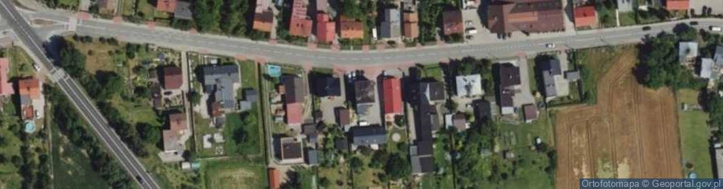 Zdjęcie satelitarne Raciborska ul.