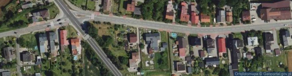 Zdjęcie satelitarne Raciborska ul.