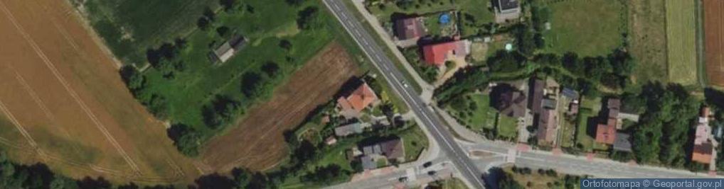 Zdjęcie satelitarne Raciborska ul.