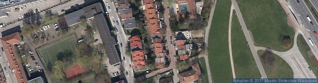 Zdjęcie satelitarne Rajców ul.