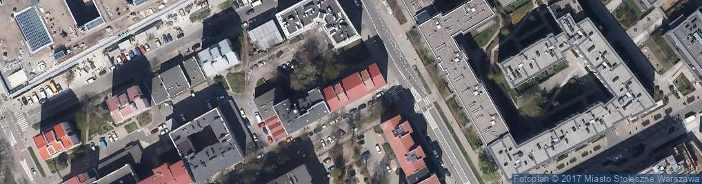 Zdjęcie satelitarne Radna ul.