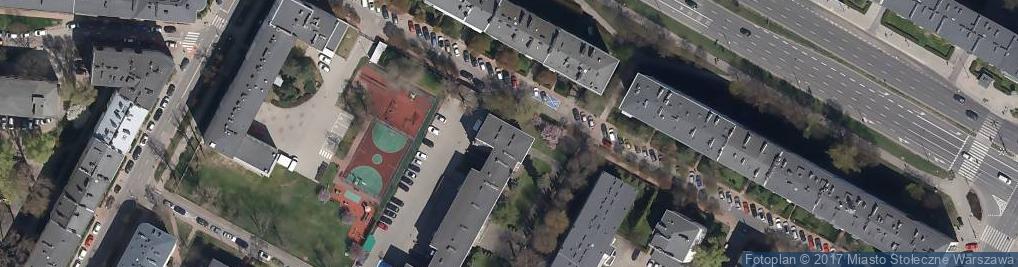 Zdjęcie satelitarne Radomska ul.
