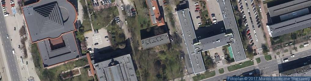 Zdjęcie satelitarne Rakowiecka ul.