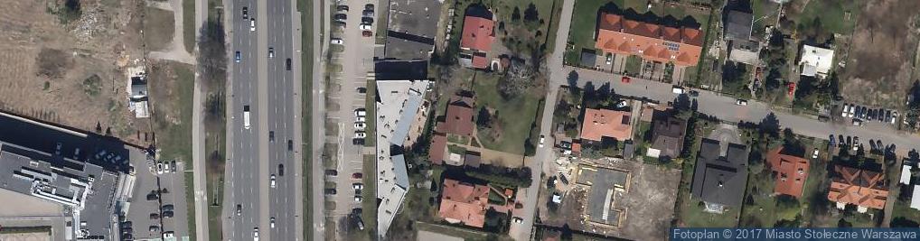 Zdjęcie satelitarne Rajskich Ptaków ul.