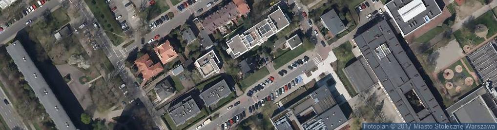 Zdjęcie satelitarne Radosna ul.