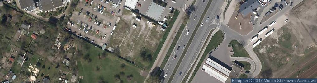Zdjęcie satelitarne Radzymińska ul.
