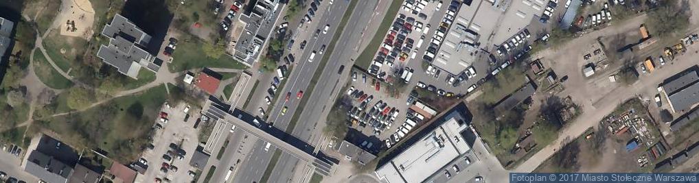 Zdjęcie satelitarne Radzymińska ul.