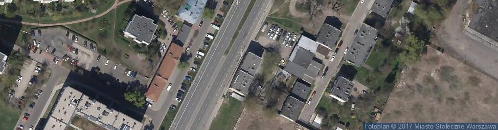 Zdjęcie satelitarne Radzymińska ul.