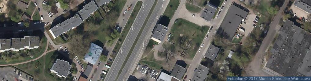 Zdjęcie satelitarne Radzymińska ul.