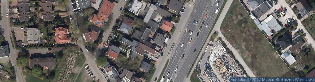 Zdjęcie satelitarne Radzymińska ul.