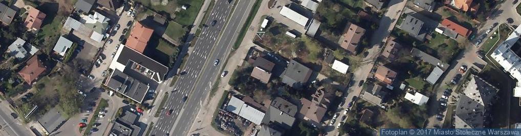 Zdjęcie satelitarne Radzymińska ul.