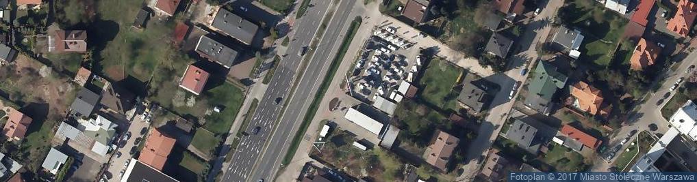 Zdjęcie satelitarne Radzymińska ul.