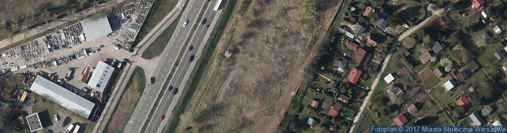 Zdjęcie satelitarne Radzymińska ul.