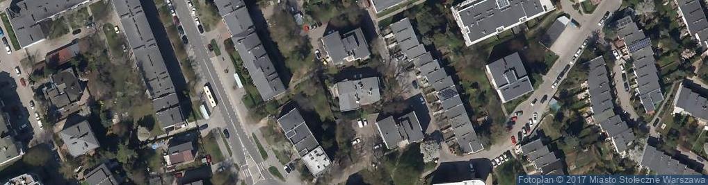 Zdjęcie satelitarne Rapperswilska ul.