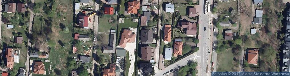 Zdjęcie satelitarne Radosna ul.