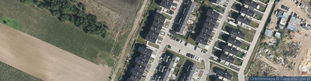 Zdjęcie satelitarne Radosna ul.