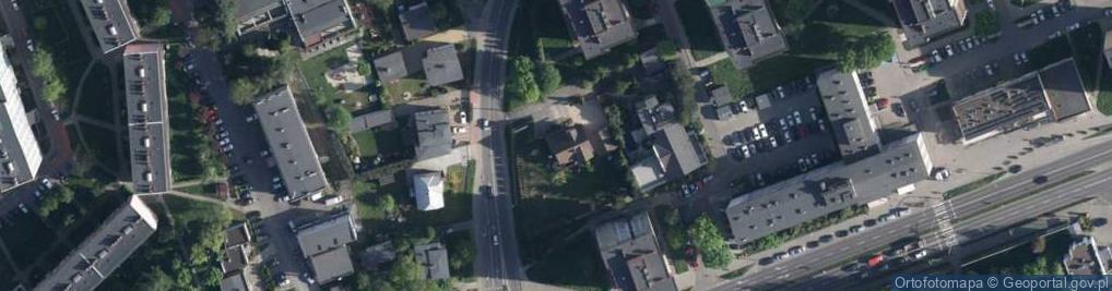 Zdjęcie satelitarne Radlińska ul.