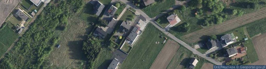 Zdjęcie satelitarne Radlińskie Chałupki ul.