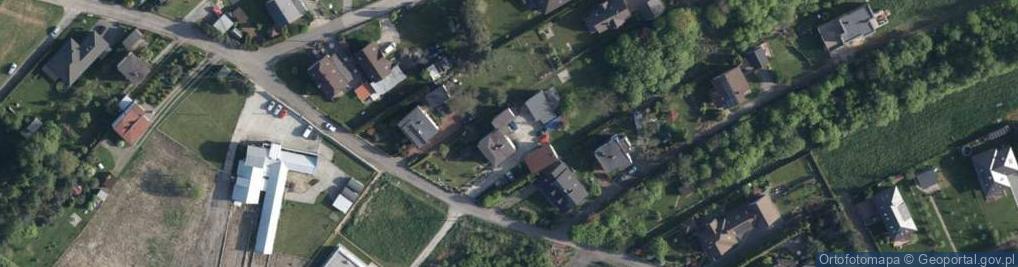Zdjęcie satelitarne Radlińskie Chałupki ul.