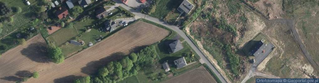 Zdjęcie satelitarne Radlińskie Chałupki ul.