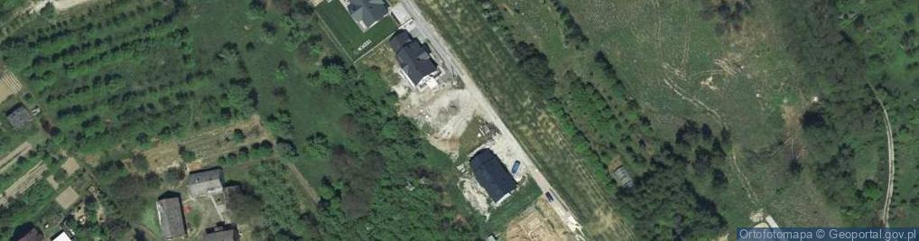 Zdjęcie satelitarne Rajska ul.