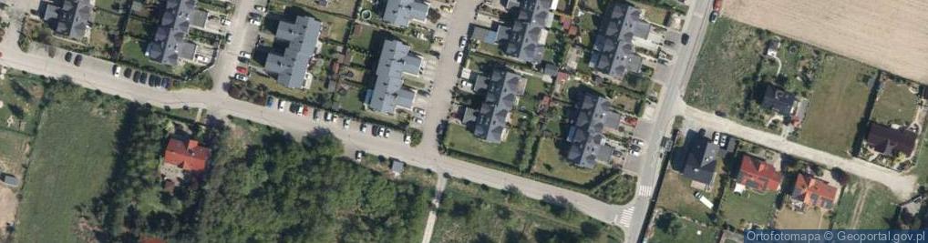 Zdjęcie satelitarne Radosna ul.