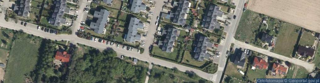 Zdjęcie satelitarne Radosna ul.