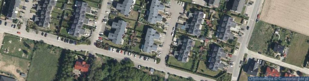Zdjęcie satelitarne Radosna ul.