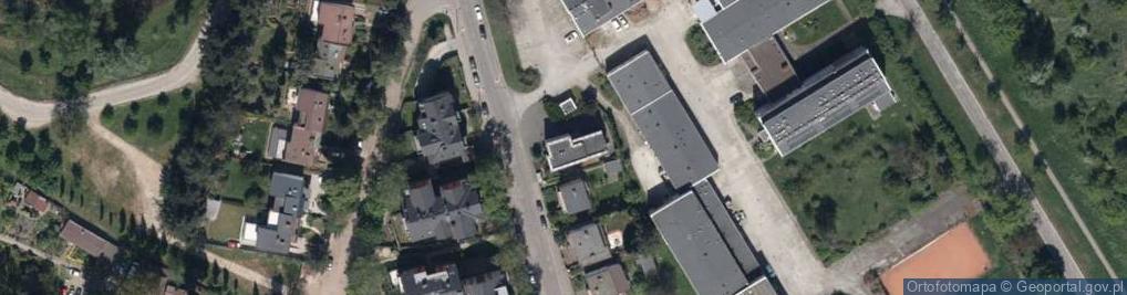 Zdjęcie satelitarne Rakowiecka ul.