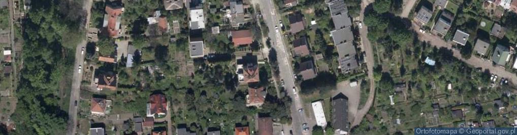 Zdjęcie satelitarne Rakowiecka ul.