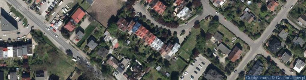 Zdjęcie satelitarne Radzionkowska ul.