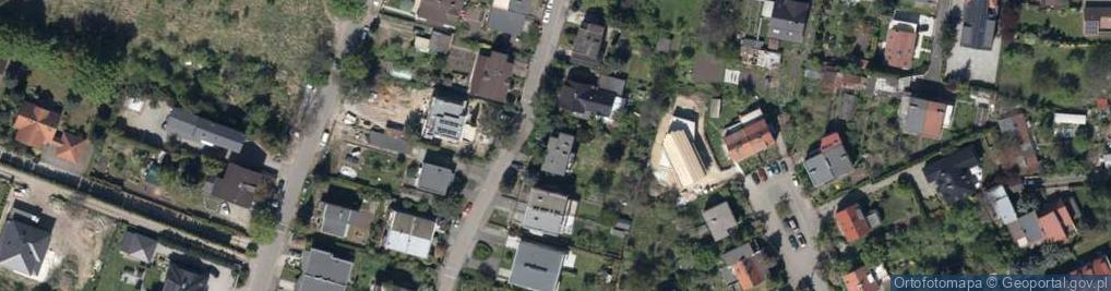 Zdjęcie satelitarne Radarowa ul.