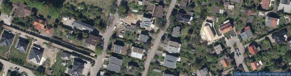 Zdjęcie satelitarne Radarowa ul.
