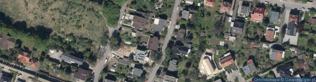 Zdjęcie satelitarne Radarowa ul.